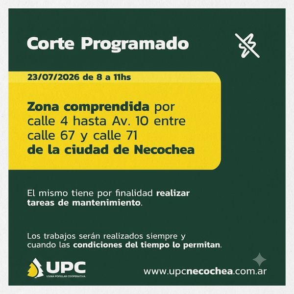 corte programado luz