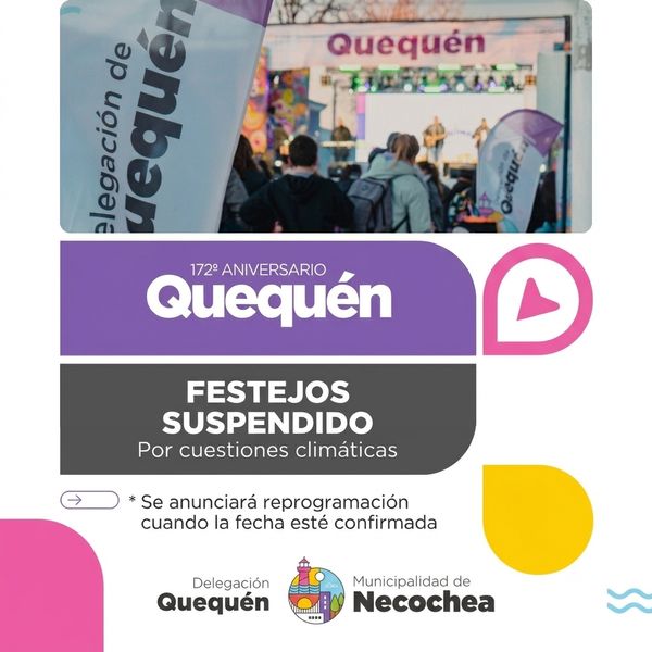festejos quequen suspendidos