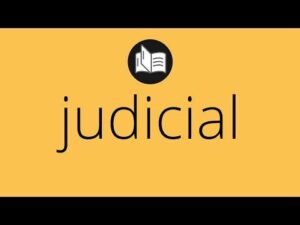 judicial