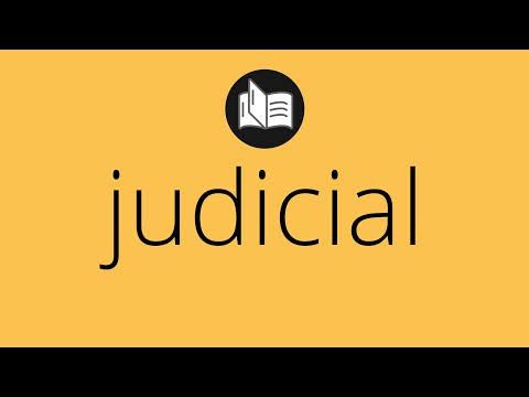 judicial
