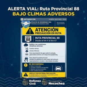 alerta vial ruta 88 081026