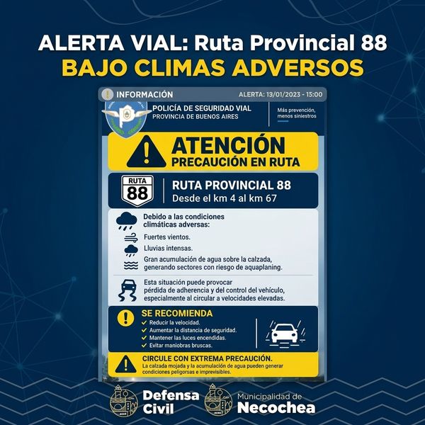 alerta vial ruta 88 081026