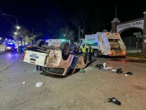 patrullero accidentado